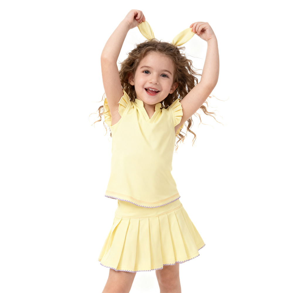 Girls activewear and kidswear sample
